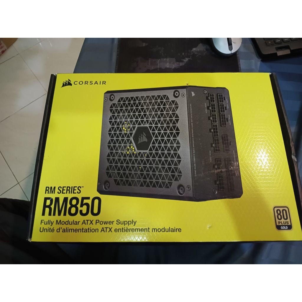 PSU 850w  CORSAIR มือสอง ไม่เคยใช้ ไม่เคยผ่านไฟ