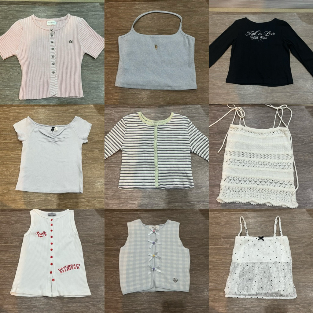เสื้องาน ไอจี แบรนด์ งานป้ายห้อย ✨ New & Used