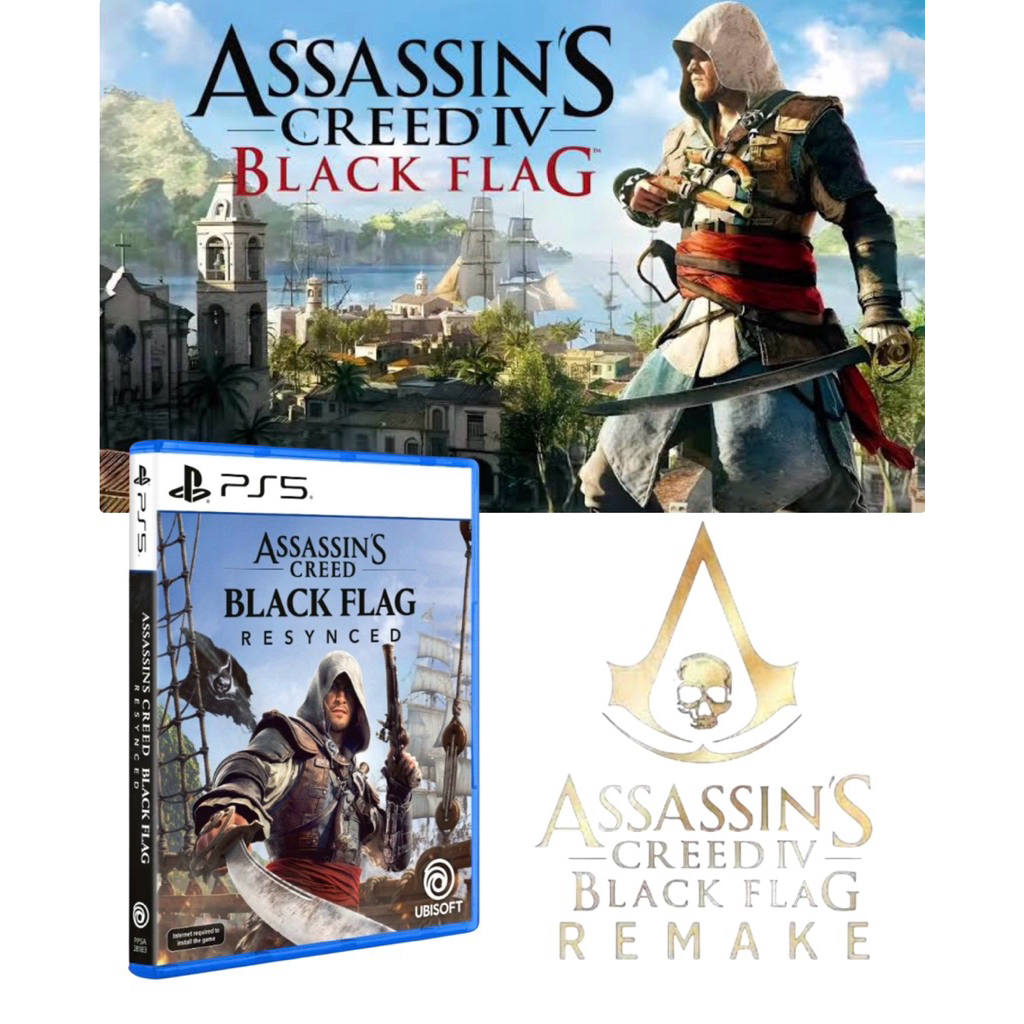 Ps5 Games [A/T-ASSC] Assassin's Creed Black Flag Resynced (Zone3:Asia)