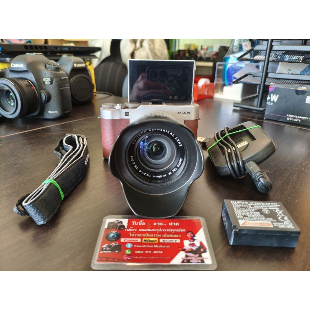 กล้อง Fuji X-A3+16-50 ถูกๆ