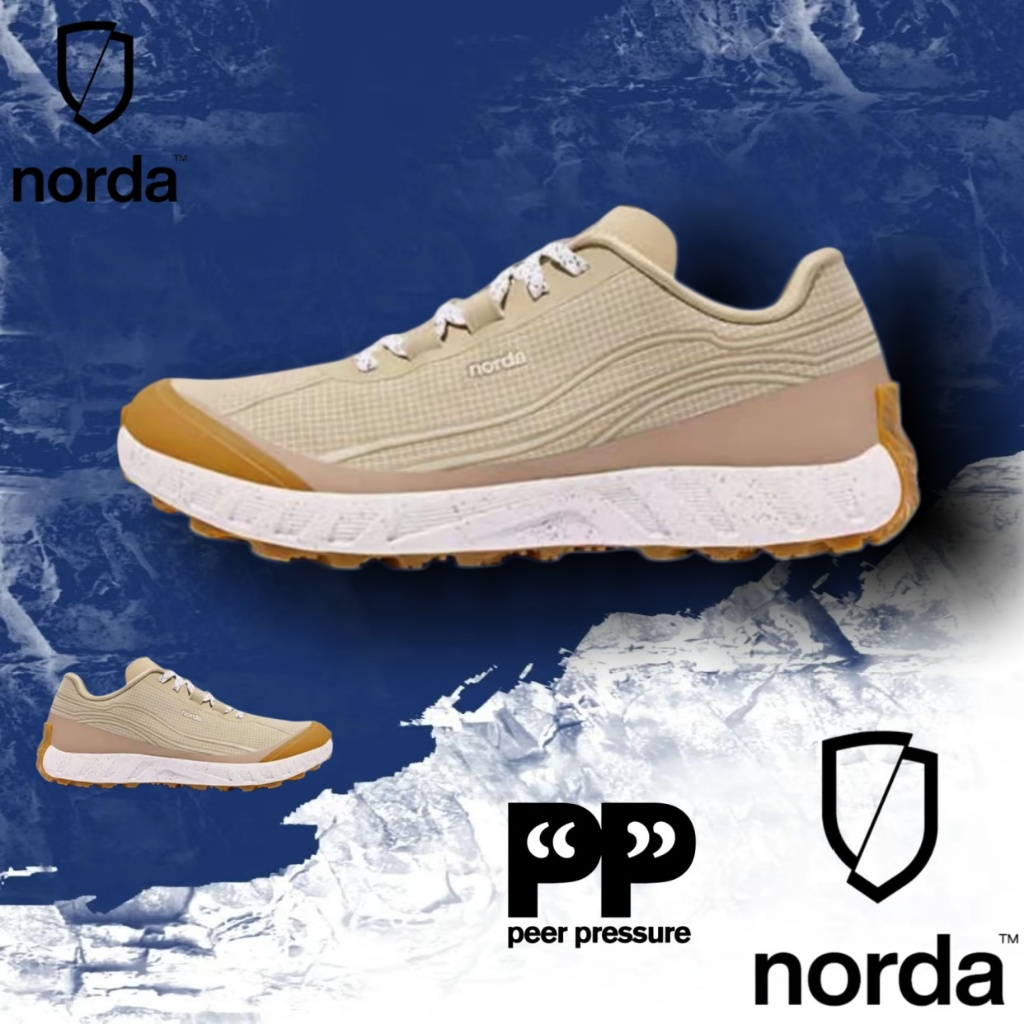 NORDA 002 Dyneema Beige รองเท้าผ้าใบ（ของแท้ 100 %）