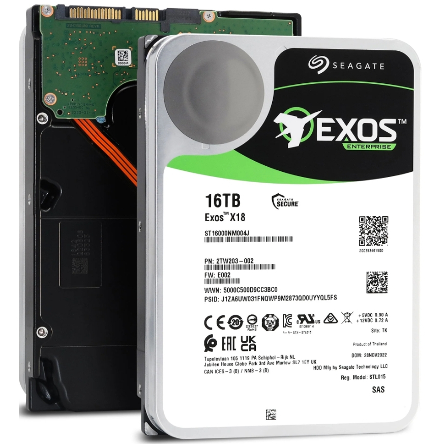 Seagate Exos X18 ST16000NM004J 16TB ถ้ากดสินค้าไม่ได้กรุณาติดต่อบริษัทคะ