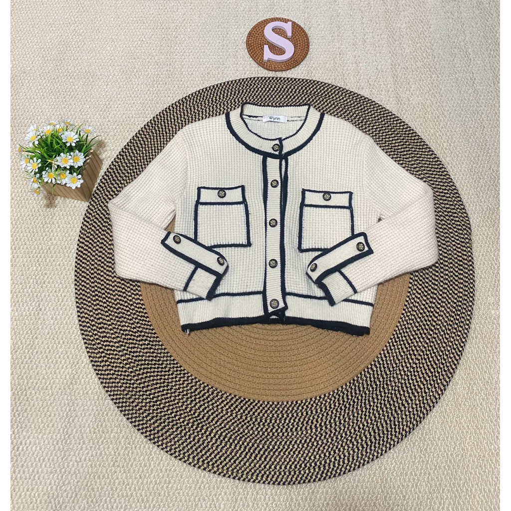 💕เสื้อคาร์ดิแกน งานป้าย wynn ไซร์ S 🩷