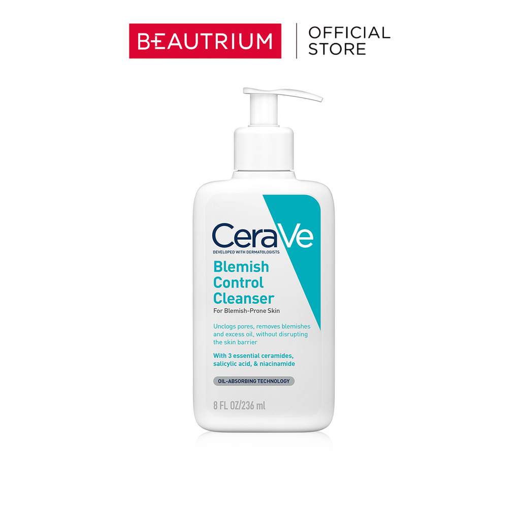 CERA-VE Blemish Control Cleanser ผลิตภัณฑ์ทำความสะอาดผิวหน้า 236ml
