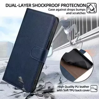 เคส กระเป๋า ฝาพับ กระดุม สำหรับ iNfinix Smart20 เคสกระเป๋าเปิดปิดแบบแม่เหล็ก