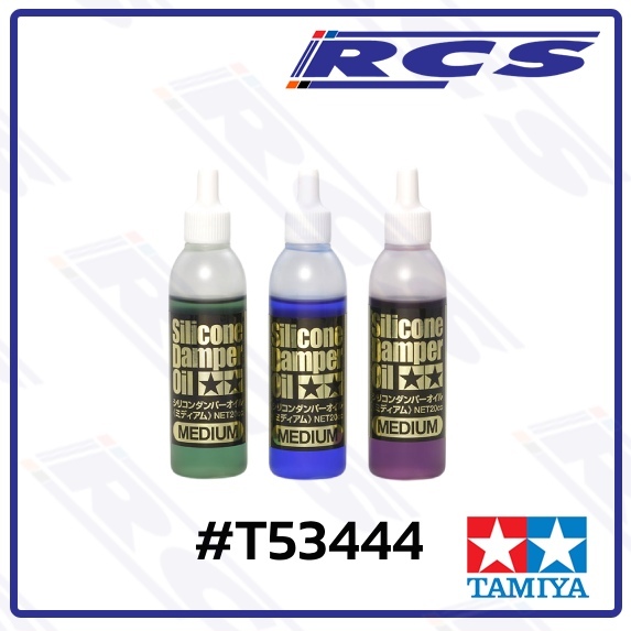 TAMIYA 53444 SILICONE DAMPER OIL MEDIUM SET น้ำมันโช้ค