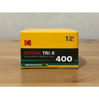 ฟิล์มขาวดำ Kodak TRI-X 400  35mm 135-36 Black and White Film 400TX ฟิล์มถ่ายรูป 135