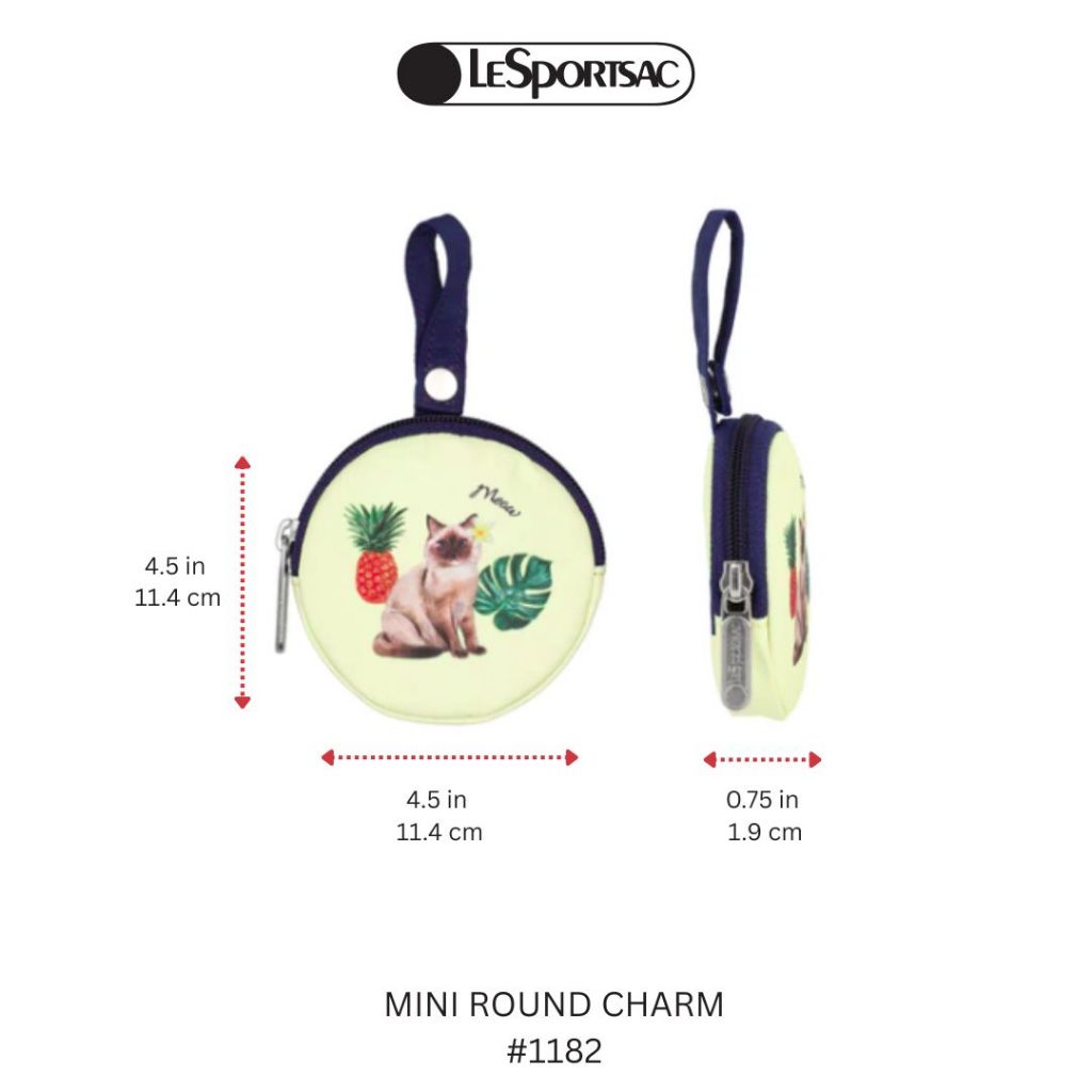 LeSportsac حقيبة ميني دائرية Charm Bag — صورة 2