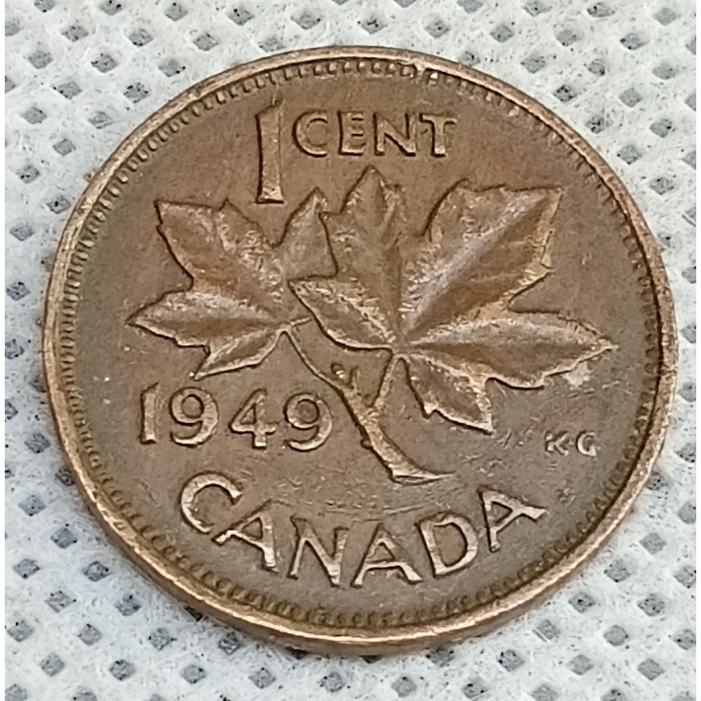 เหรียญแคนาดา1 Cent 1949(225)