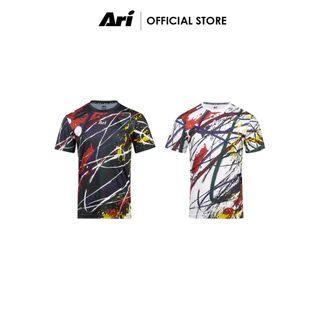 ARI ADEPT UNITY SPLASH GRAPHIC RUNNING TEE - เสื้อวิ่ง อาริ
