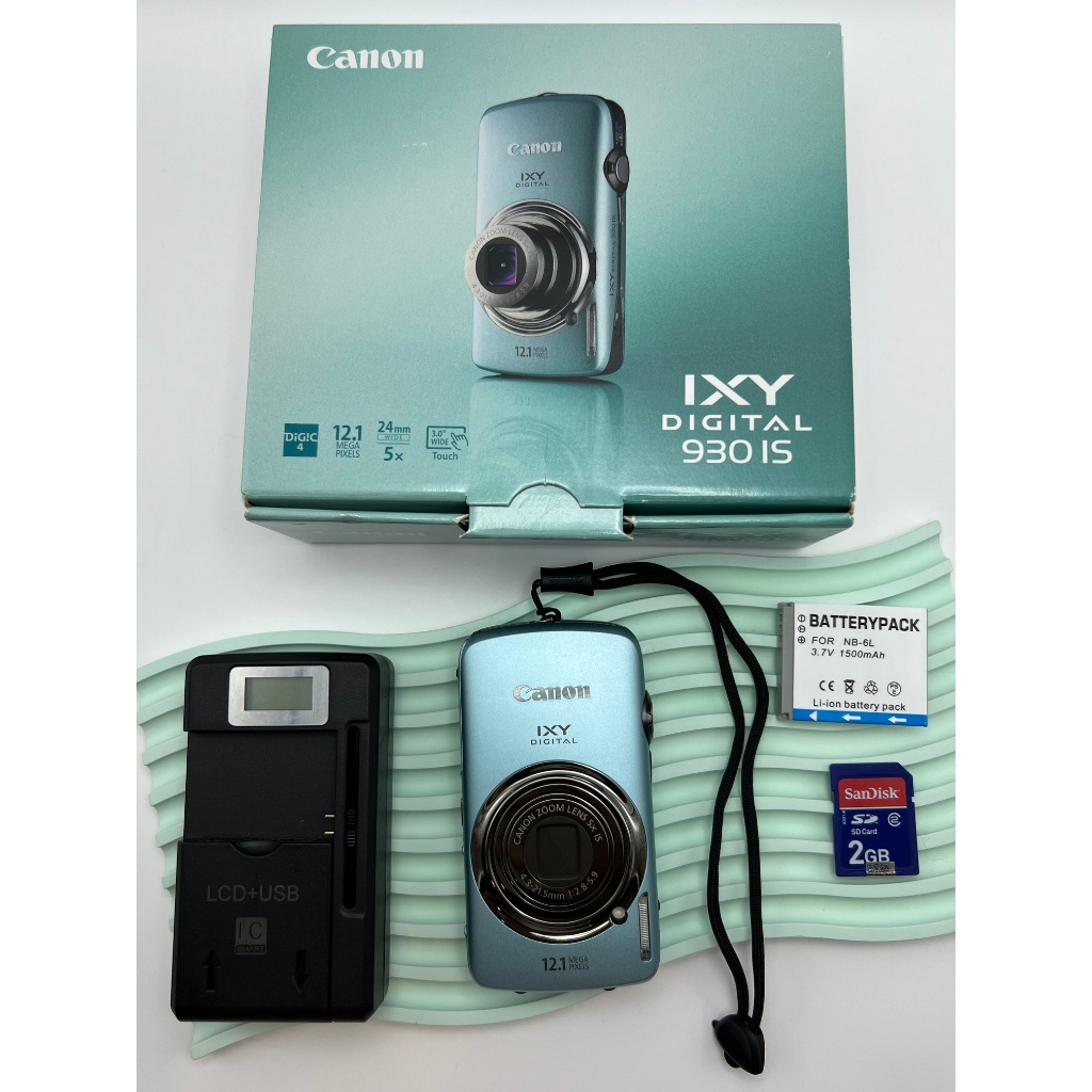 CANON IXY 930 IS / IXUS 200 IS 🩵 (Box)