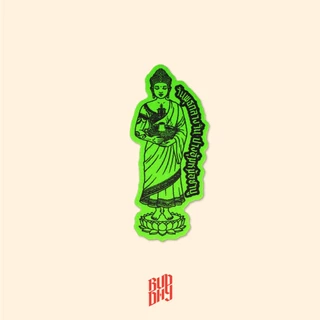สติ๊กเกอร์ BIRTHDAY BUDDHA by Buddhy