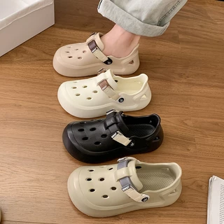 รองเท้าแตะหนีบพื้นสูง ผู้หญิง แฟชั่นเกาหลี นุ่มนวล เดินสบาย พร้อมส่ง