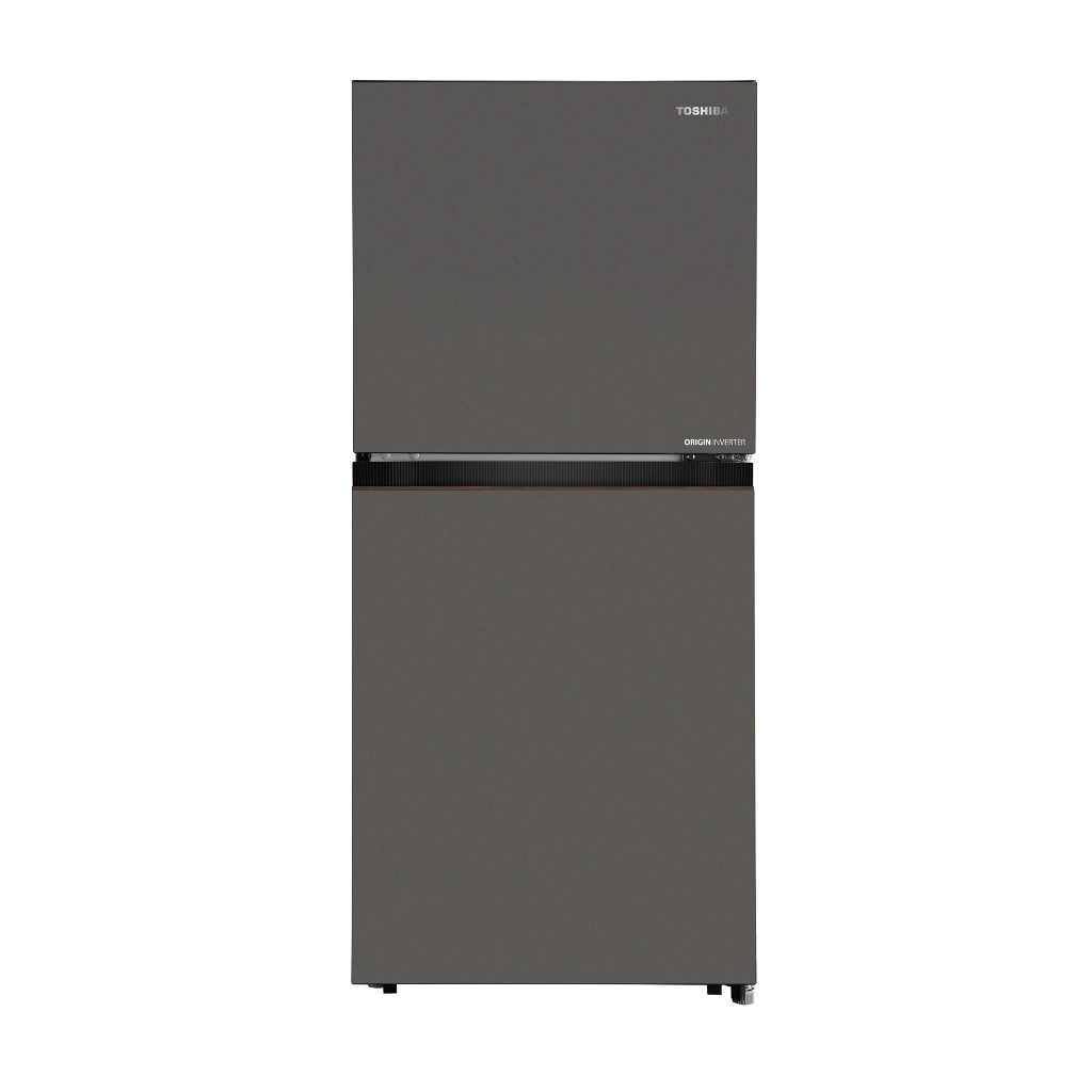 TOSHIBA ตู้เย็น 2 ประตู GR-RT236WE-PMTH(50) 6.4 คิว สีเงินเข้ม จัดส่งโดย HomePro