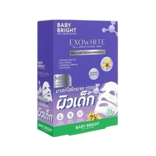 [ยกกล่อง 6 ชิ้น]เบบี้ไบร์ท ไฮโดรเจล มาสก์ 4 สูตร #แผ่นมาสก์หน้าไฮโดรเจล Baby Bright Hydrogel Mask 35 g.