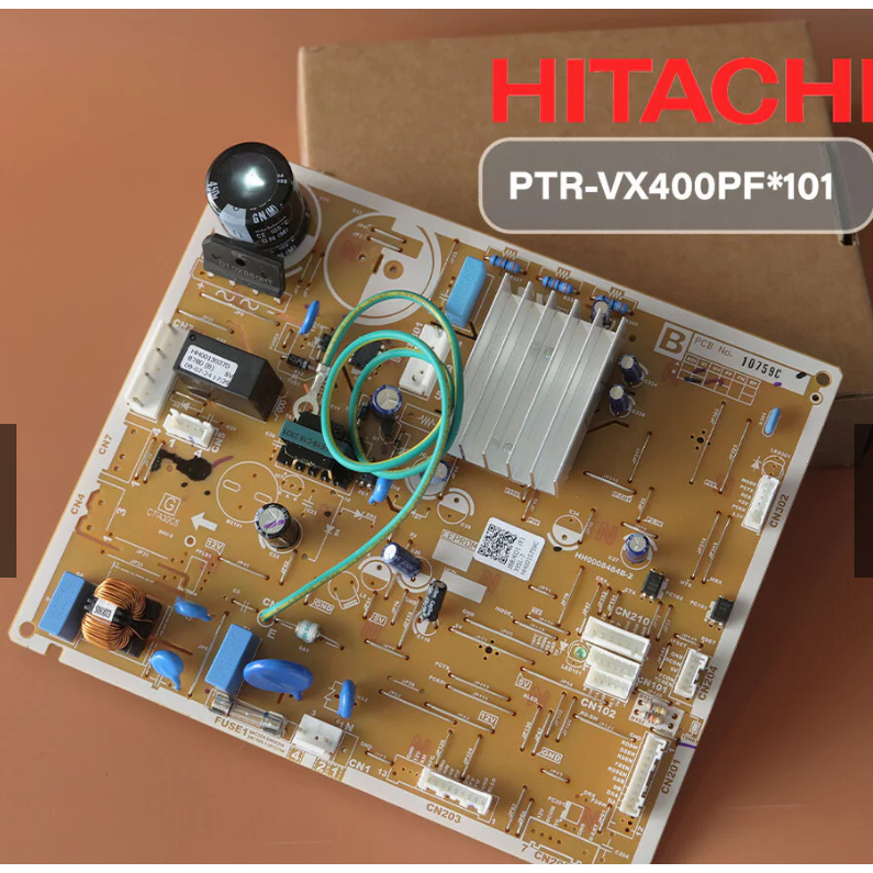 อะไหล่เเท้ศูนย์/เเผงควบคุมหลักตู้เย็นฮิตาชิ / PTR-VX400PF 003 เเทน PTR-VX400PF 101 ใช้กับรุ่นR-VX400