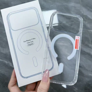เคสใสนิ่ม แม่เหล็ก ชาร์จได้ สำหรับรุ่น iPhone 11 12 13 14 15 16 17 Pro Max TPU