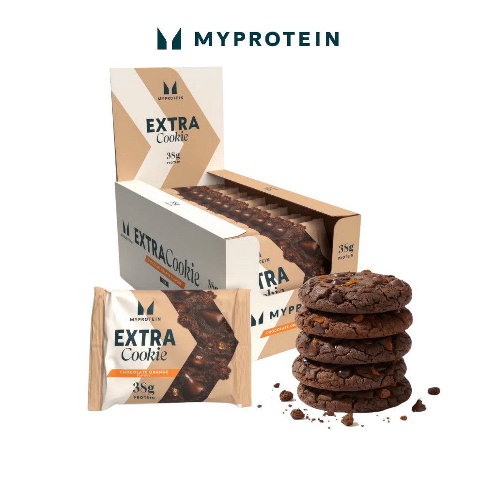 Myprotein Extra Protein Cookie 1 box (12 Cookies), myprotein, โปรตีนบาร์, Protein, โปรตีน