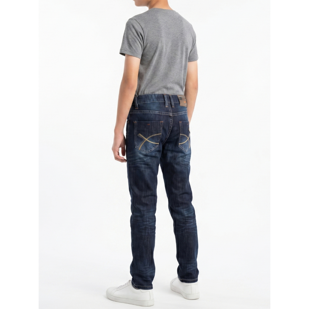 DECENT JEANS กางเกงยีนส์เด็กโต-วัยรุ่น ทรงกระบอก ขายาว (A93/1)
