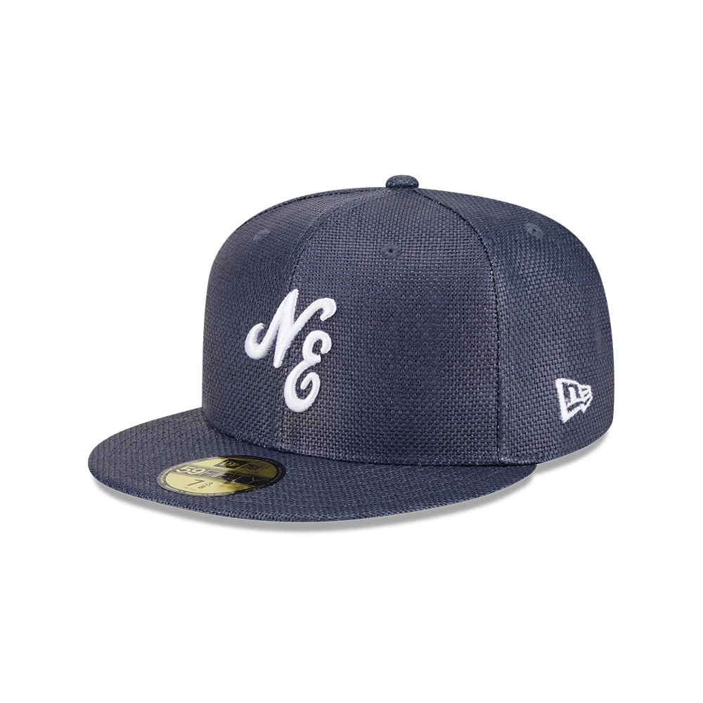 หมวกแก๊ป New Era รุ่น New Era Raffia Navy 59Fifty Cap