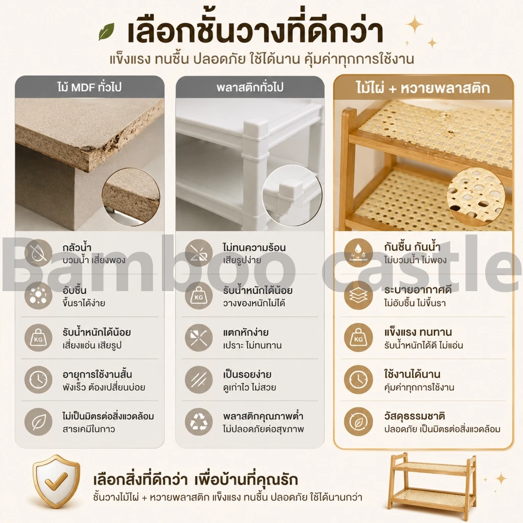 🐼 ชั้นวางของบนโต๊ะ ที่วางแก้วกาแฟ ชั้นวางอเนกประสงค์ ชั้นวางของ ประหยัดพื้นที่ ติดตั้งง่าย thumbnail 9
