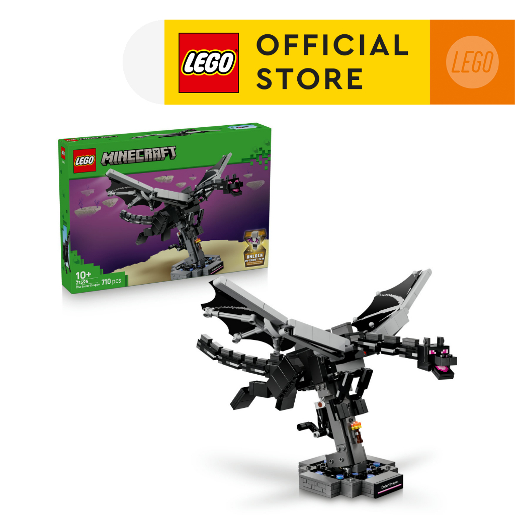 LEGO Minecraft 21595 The Ender Dragon (710 Pieces), Building Blocks, Kids Toy