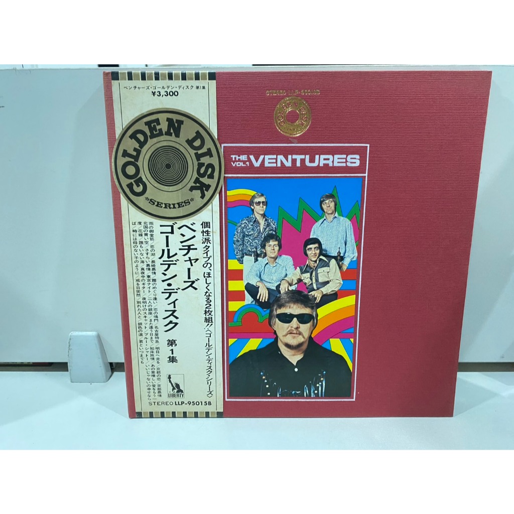 2 LPVinyl Records แผ่นเสียงไวนิล The Ventures Golden Disk Series Vol. 1 (J20D39)