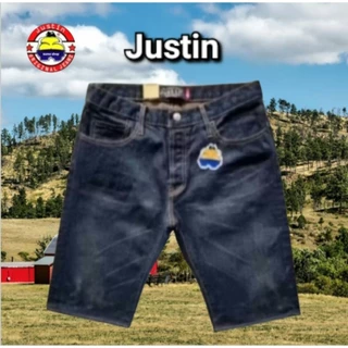 Justin ขาสั้นชาย(ยาวเลยเข่า)เป้ากระดุม ลิขสิทธิ์แท้100%