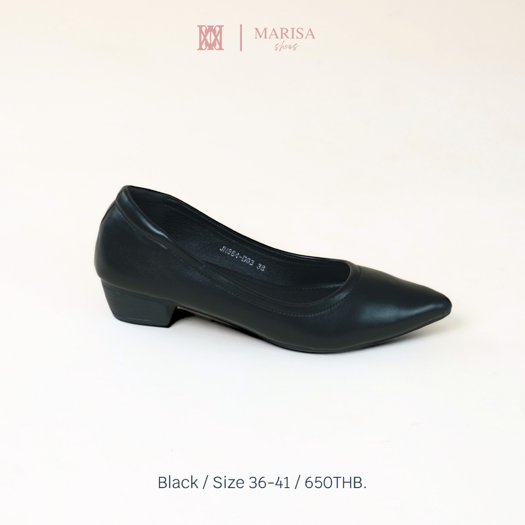 iamJinny JN864 รุ่น Marisa 1.2 นิ้ว สีดำล้วน