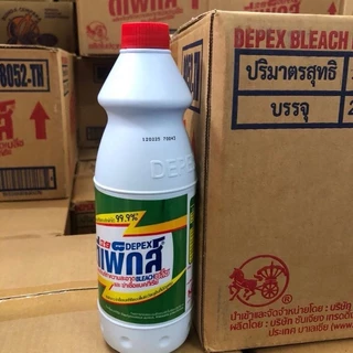 ดีเพ็กส์ น้ำยาซักผ้าขาว ไฮเตอร์มาเล ยกลัง 24 ขวดๆละ 500 ML ของแท้ อย.ไทย