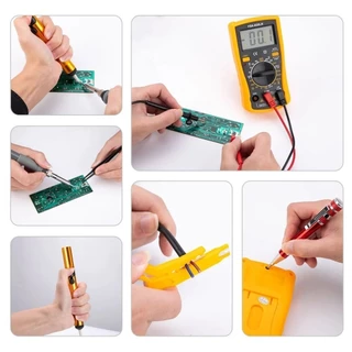 【การประกันคุณภาพ】ชุดหัวแร้ง 26 ชิ้น เครื่องมือเชื่อม หัวเชื่อม ซ่อม จอ LCD ปั๊มเชื่อม