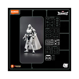 Marvel Rival 81121(Blokees)-Marvel Heroes Champion Class CC 10 Moon Knight-แชมเปียน คลาสCC 10 มูนไนต์(บล็อกคีส์)