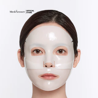 MEDIANSWER Triple Shot Collagen Mask | ไฮโดรเจลมาส์กคอลลาเจน สูตรบูสต์ผิวเร่งด่วน (Sheet)