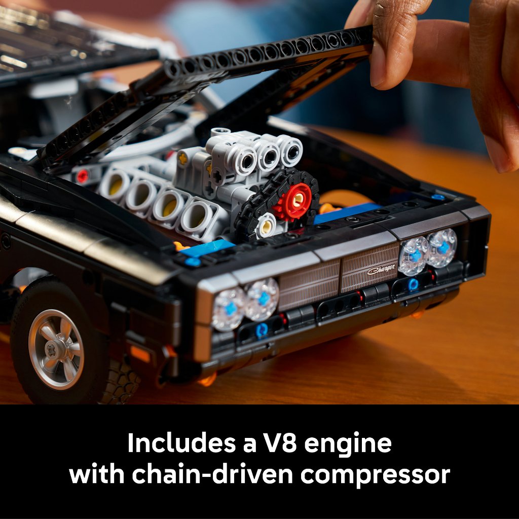 LEGO Technic ‏42231 دودج تشارجر R/T ‏Fast & Furious ‏(1516 قطعة) — صورة 7