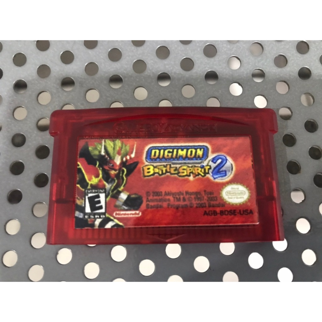 ตลับ GBA Digimon Battle Spirit 2 ตลับผลิตใหม่