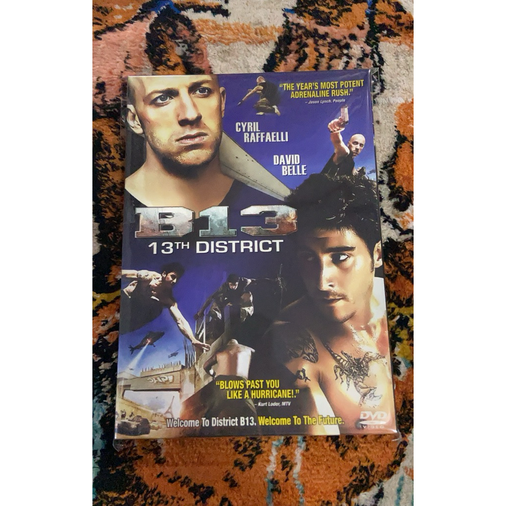 DVD หนัง B13 ปกสวมมือ2แผ่นแท้มีเสียงไทย 2118