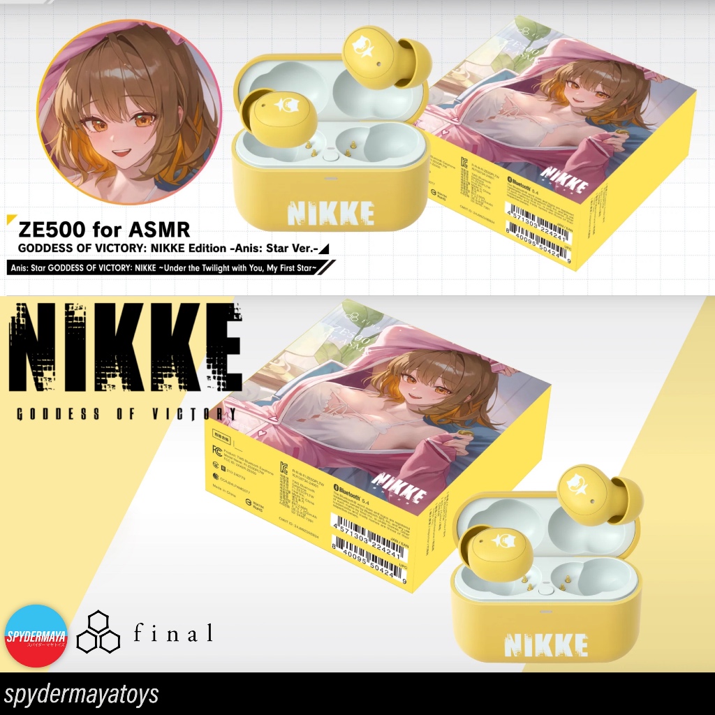[Pre-Order] Earbuds ZE500 for ASMR GODDESS OF VICTORY: NIKKE Edition -Anis: Star Ver.-