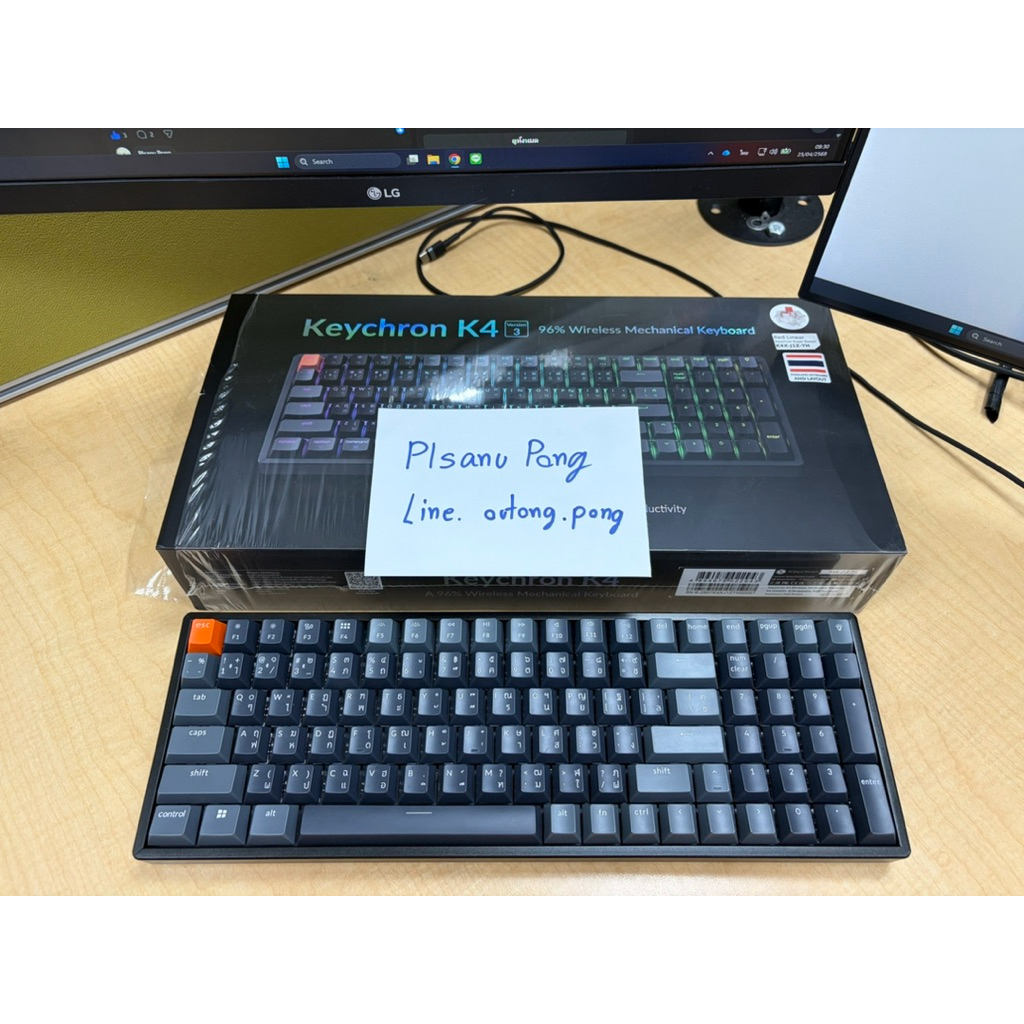 [มือสอง] Keychron K4X  (red switch) ของแท้100%