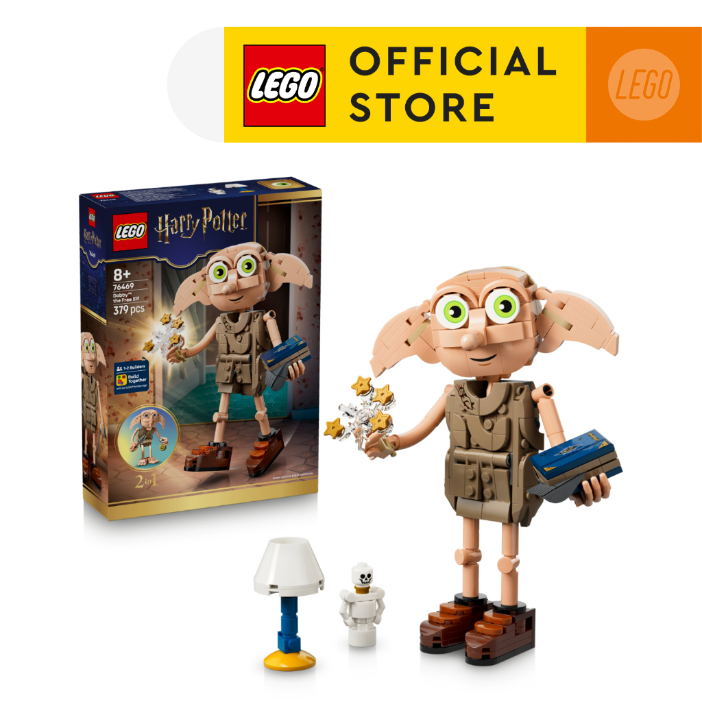LEGO Harry Potter TM 76469 Dobby™ the Free Elf (379 Pieces), Building Blocks, Kids Toy