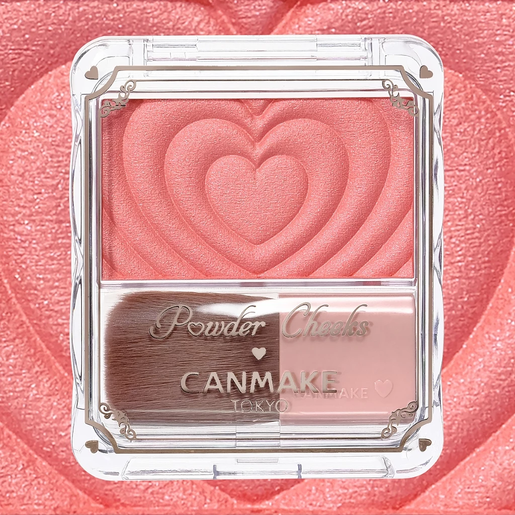 CANMAKE Powder Cheeks บลัชออน ปัดแก้ม เนื้อนุ่ม ลายหัวใจ thumbnail 10