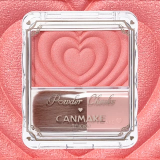 CANMAKE Powder Cheeks บลัชออน ปัดแก้ม เนื้อนุ่ม ลายหัวใจ