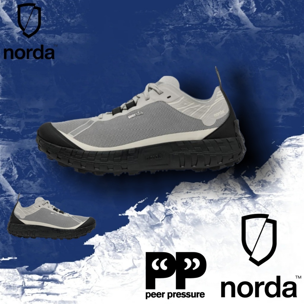 NORDA 001A Light gray  รองเท้าผ้าใบ（ของแท้ 100 %）