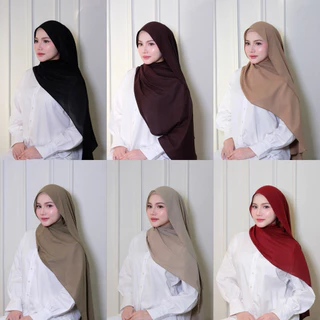 Vyra Premium Chiffon Shawl ฮิญาบชีฟองมุมโค้ง ขนาด 65x190 cm.