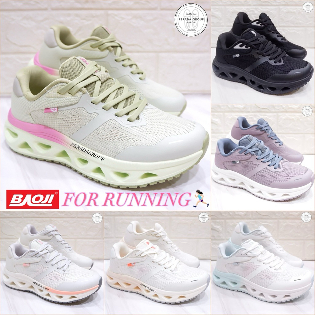 Baoji FOR Running แท้💯% รองเท้าผ้าใบ รองเท้าผ้าใบวิ่ง รุ่น BJW1158