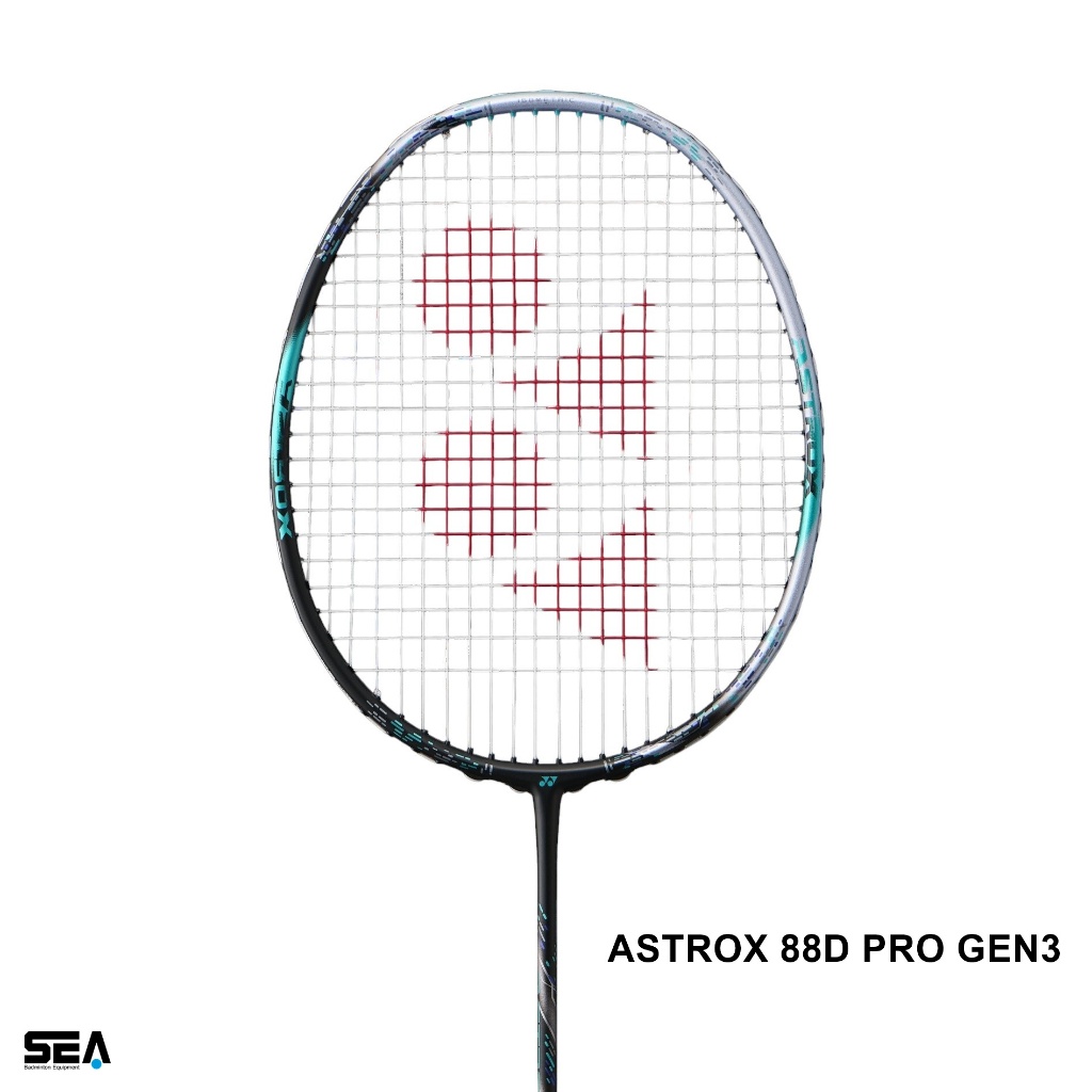 YONEX ไม้แบดมินตัน รุ่น ASTROX 88D PRO GEN3 (Black Silver) Made in Japan แถมเอ็น Yonex เลือกได้