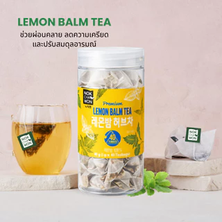 [ชาลดความเครียด] NOKCHAWON TEA ชาพรีเมียมออร์แกนิกจากเกาหลี ชาเลมอนบาล์ม ลดความเครียด นอนหลับดี