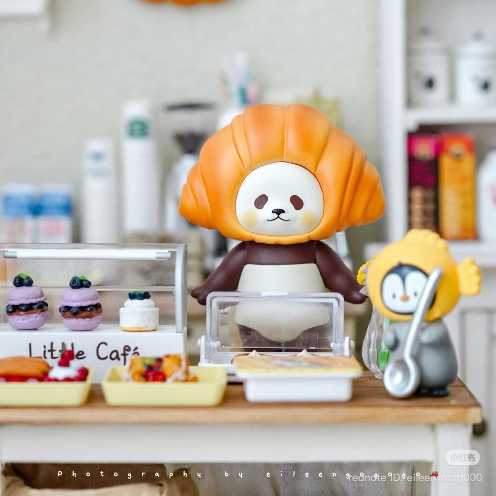 [ พร้อมส่ง ]🥐✨ Panpan Bear Coffee Club
