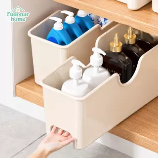 Fudonar กล่องเก็บของในครัว กล่องเก็บของ กล่องจัดระเบียบ สำหรับเก็บหม้อ กระทะ เครื่องครัว