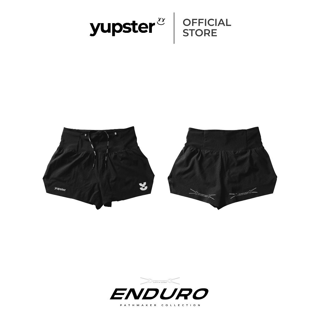 YUPSTER กางเกงวิ่ง รุ่น Enduro | Women Running Shorts กางเกงวิ่งผู้หญิง ยืดหยุ่น แห้งไวพิเศษ
