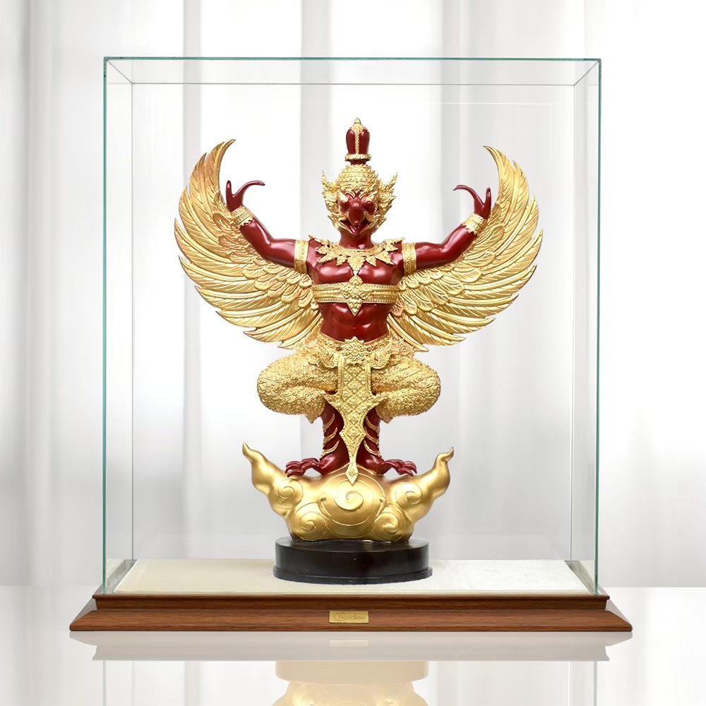 CHAIDEE พญาครุฑ สีแดงทอง เสริมอำนาจ บารมี วาสนา อำนาจ เสริมดวงการงาน ของขวัญมงคล